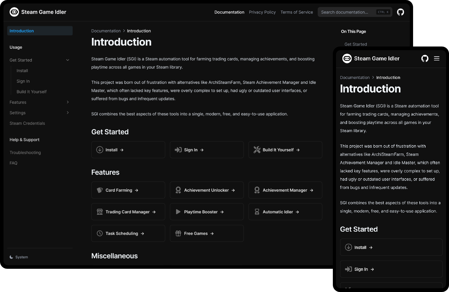 SGI Documentation